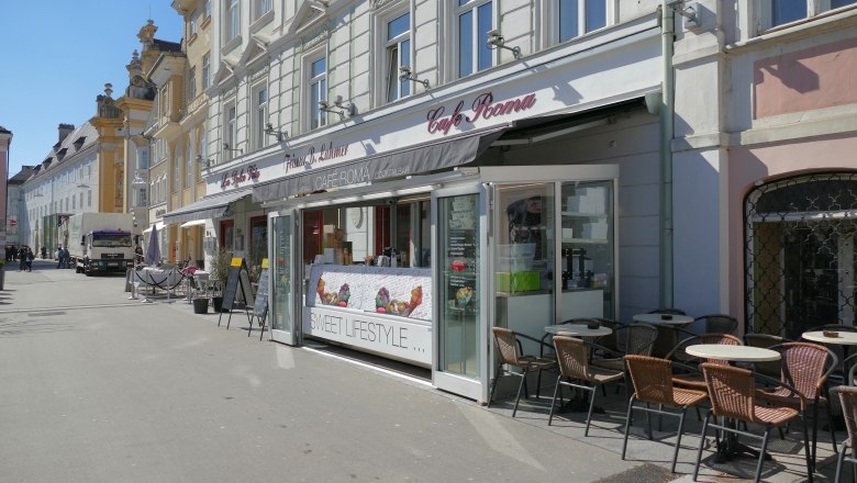 Café-Eissalon Roma, © Marketing St.Pölten GmbH Café-Eissalon Roma, © Marketing St.Pölten GmbH