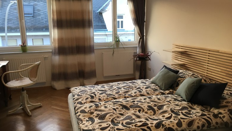 Bedroom, Apartment Sacher, © Petra Sacher Bedroom, Apartment Sacher, © Petra Sacher