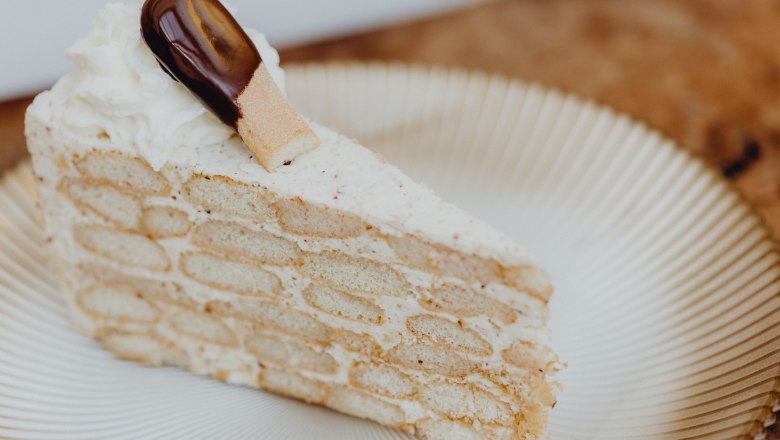 Malakoff cake, © Niederösterreich Werbung/Klaus Engelmayer Malakoff cake, © Niederösterreich Werbung/Klaus Engelmayer