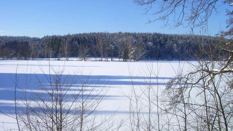 Herrensee in winter, © Hermann Böhm Herrensee in winter, © Hermann Böhm
