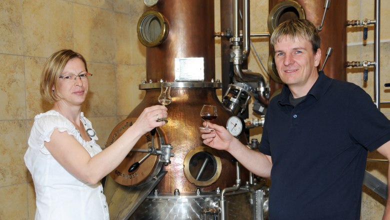 Melanie and Alfred Kausl, © Marillenhof Kausl