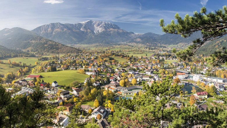 Výhľad na Puchberg am Schneeberg, © Wiener Alpen/Franz Zwickl