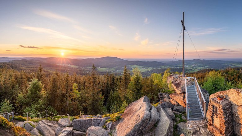 Nádherný panoramatický výhľad na Nebelsteinu, © Gemeinde Moorbad Harbach, Reinhard Podolsky