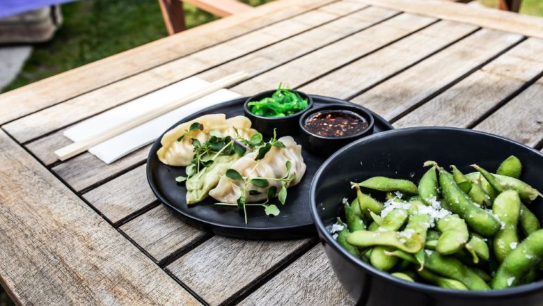 Gyoza & Edamame, &copy; Studio Ideenladen
