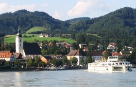 Anlegestelle Grein 3 in Grein, © Donau Schiffsstationen GmbH