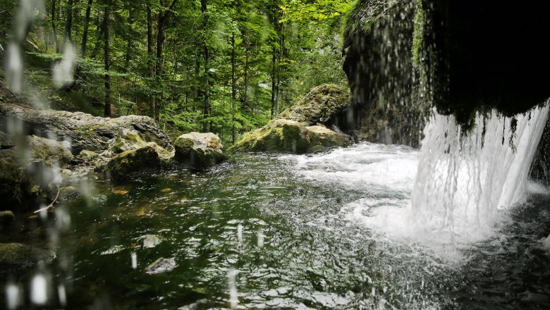 Zvuk vodopádu., © Mostviertel Tourismus/weinfranz.at