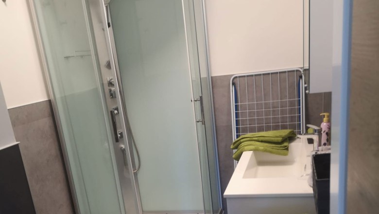 Rosenapartment - Sprcha v k&uacute;peľni, &copy; &copy; HomeW4, Sonja Wiesinger