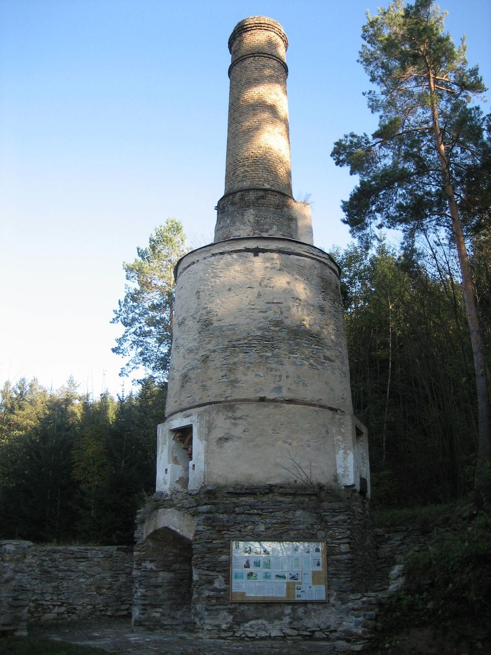 Okružná trasa po peci na vápno