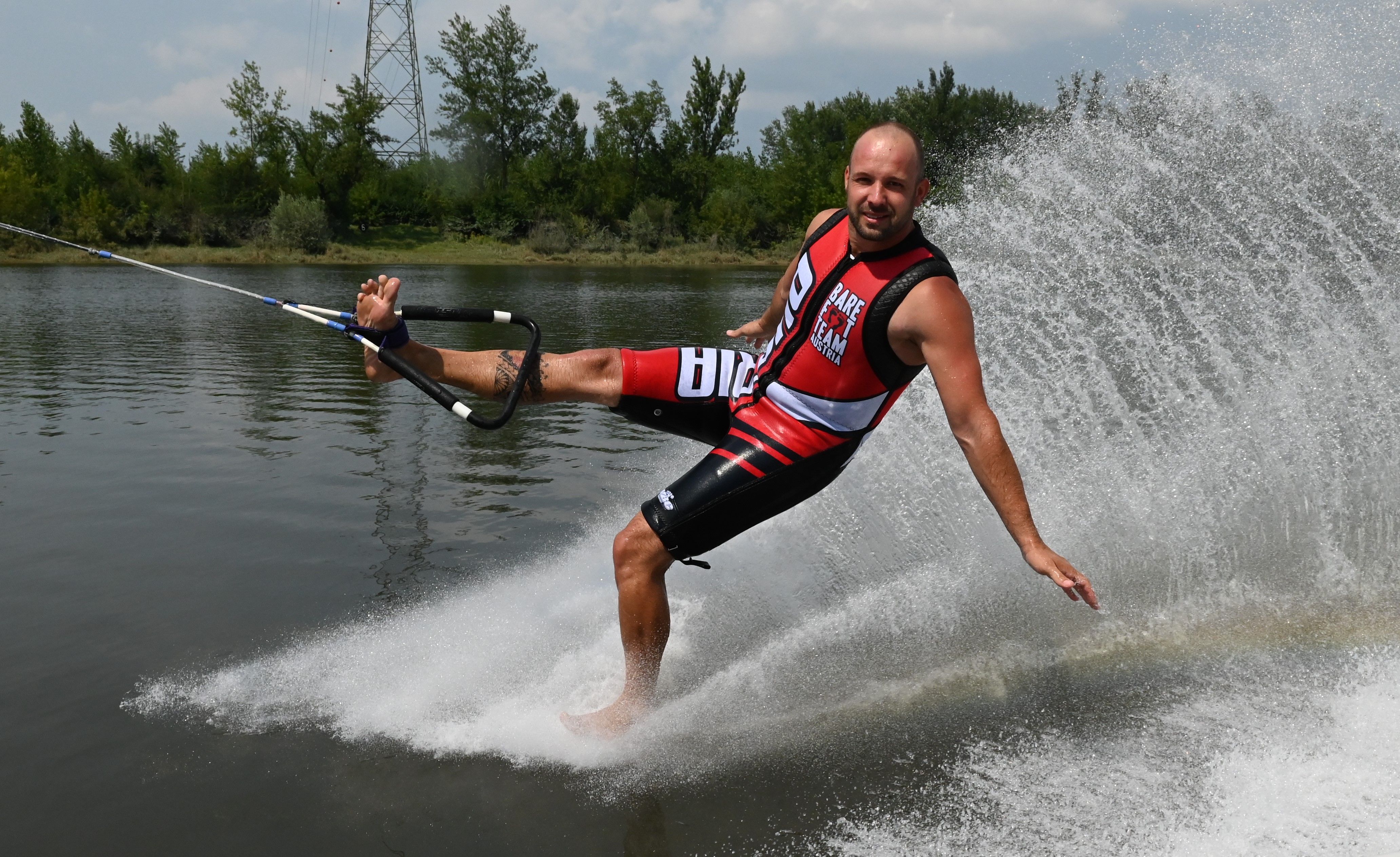 Slalom naboso