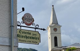 Close to the church - as the name suggests, © Osteria zum Kirchenwirt