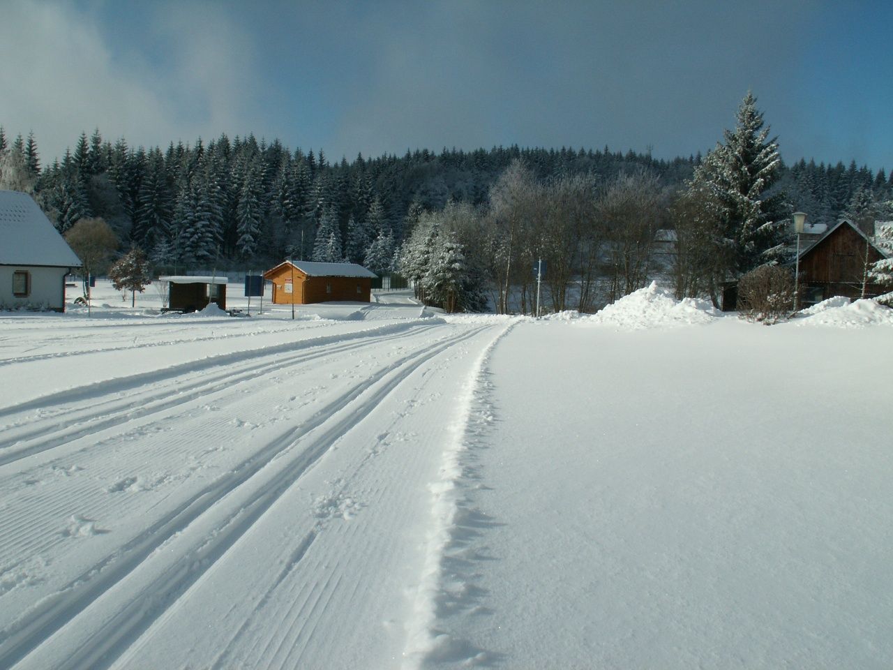 Bežkovanie v Bärnkopfe - miestna trasa 1