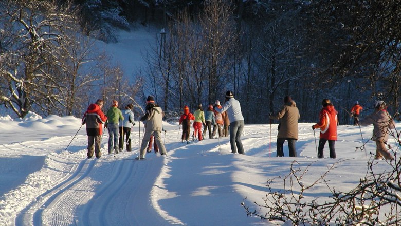 Cross-country skiing at the Prolling winter club, &copy; Familie Helm