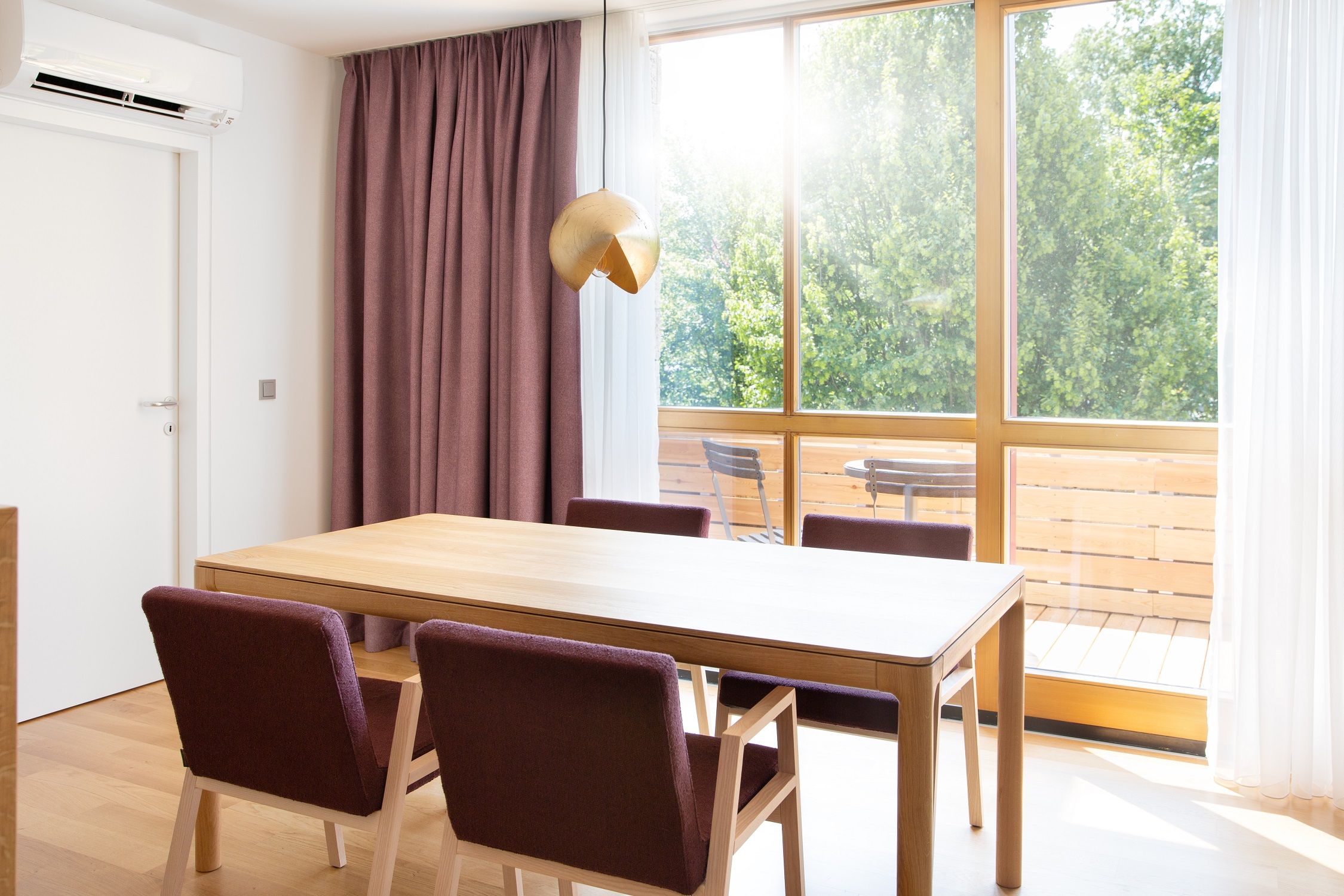 Jedálenský priestor apartmánu Executive