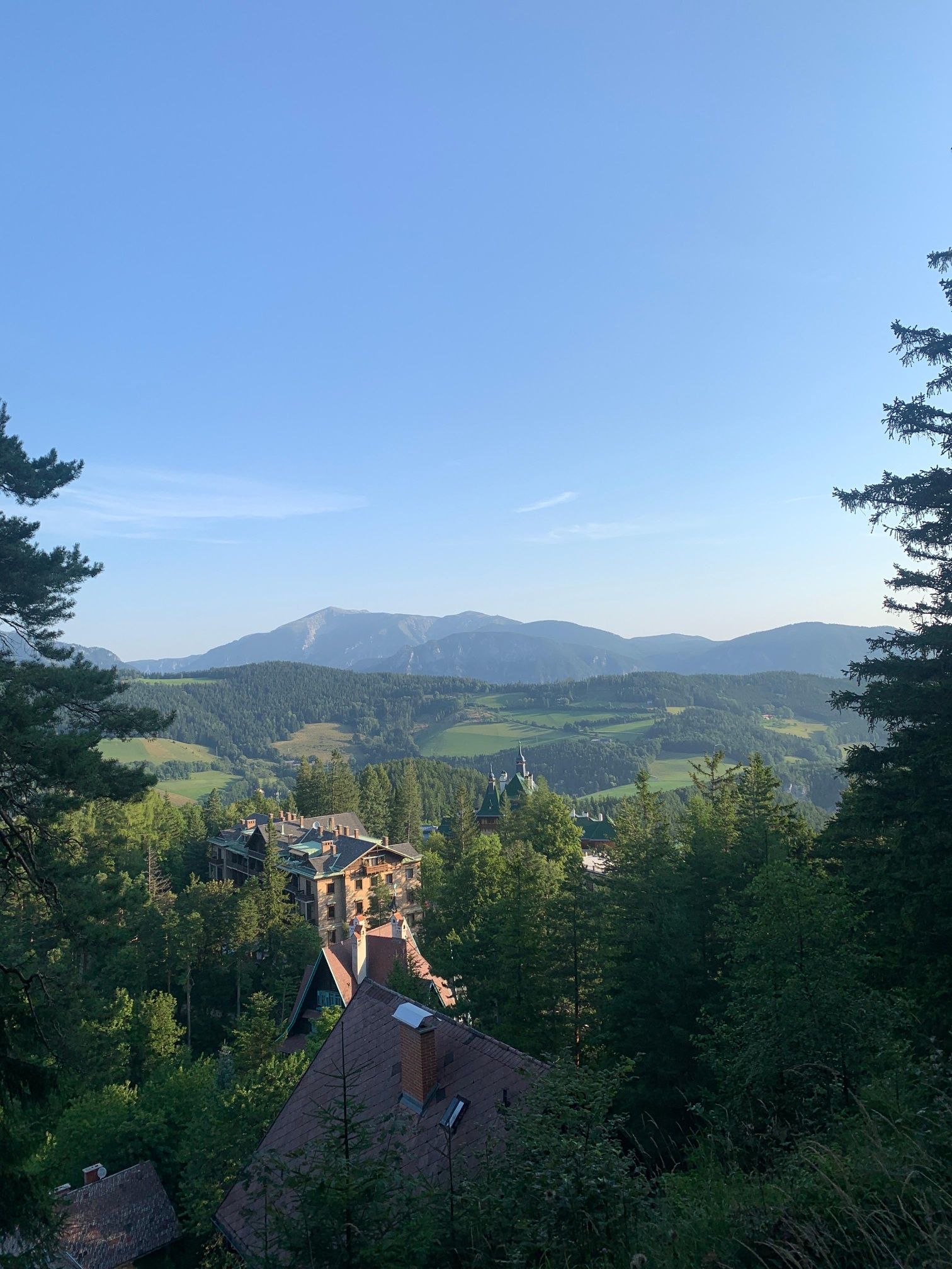 Pohľad na Südbahnhotel