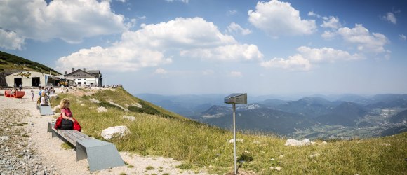 Horská železničná stanica Hochschneeberg, © Wiener Alpen in Niederösterreich/Franz Zwickl