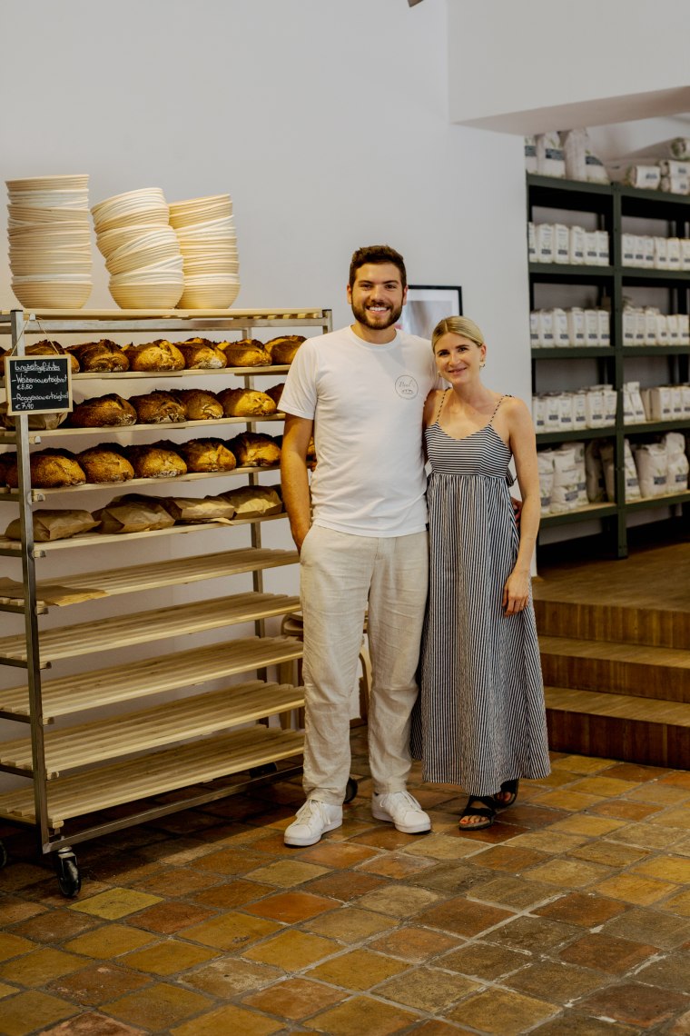 Pauls Brotmacherei: Paul Plattner, Magdalena Schröpfer, © Niederösterreich Werbung/Karin Stoettinger