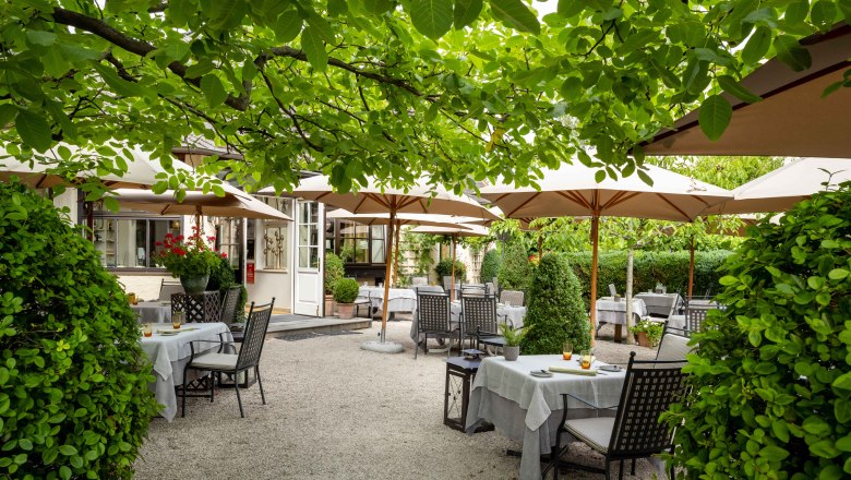 Garden at Landhaus Bacher, © Guenter Standl