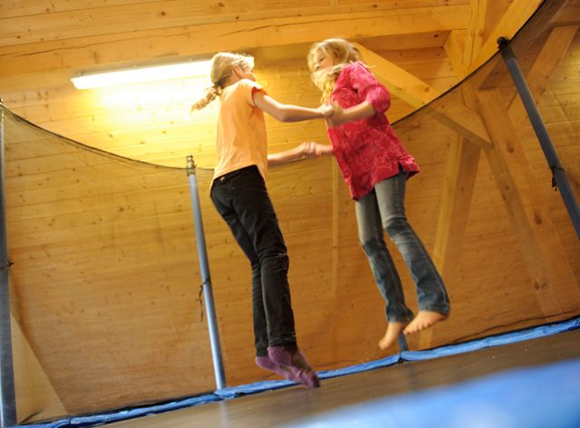 Skákanie v dovolenkovom centre Hammerau