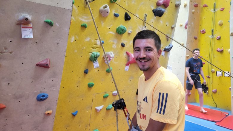 Indoor climbing course, &copy; Christoph Steiner