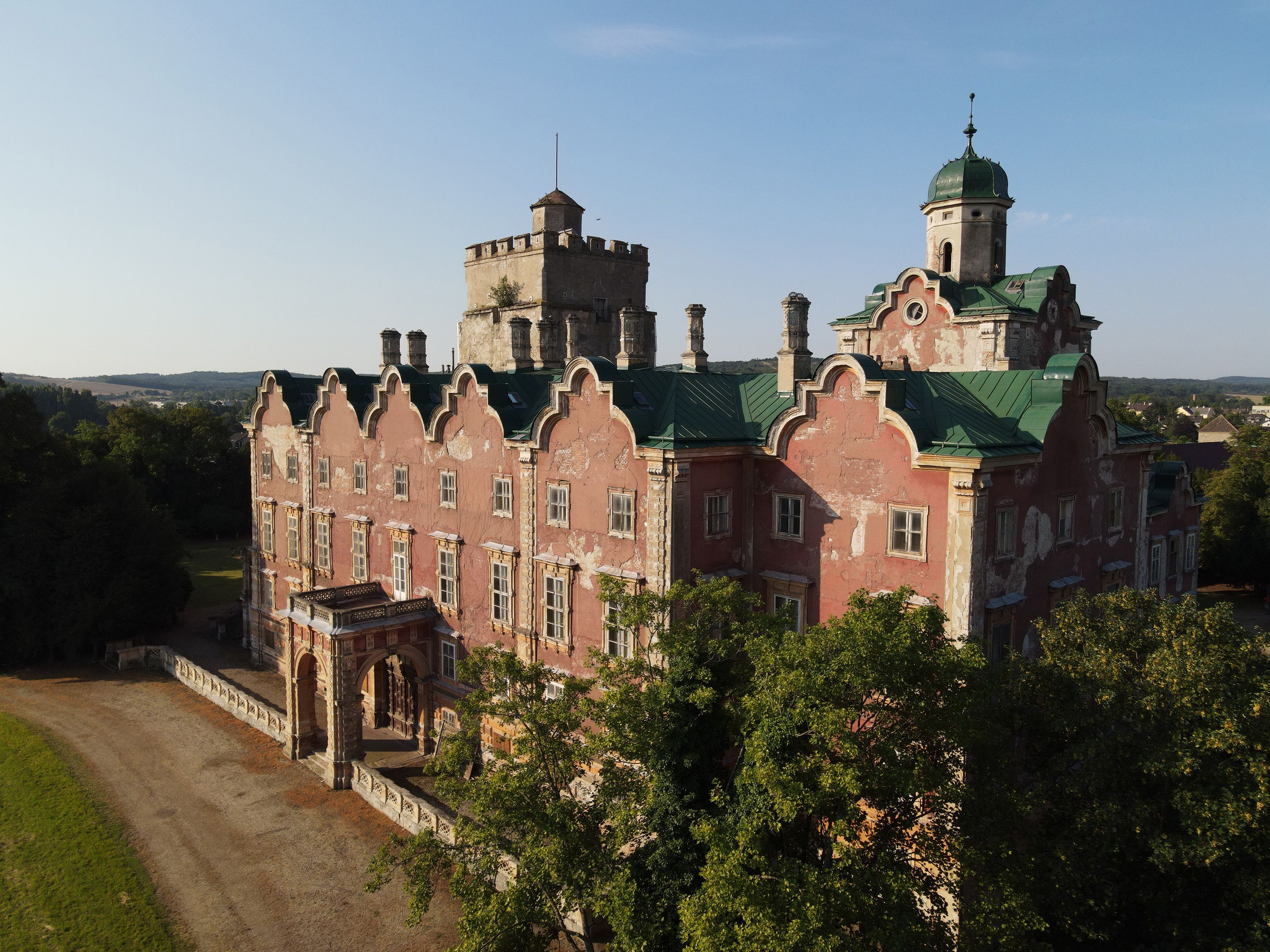 SchlossPrugg - Pohľad zvonku