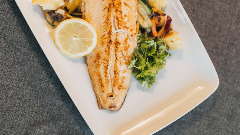 Char fillet with home-made vegetables, &copy; Nieder&ouml;sterreich Werbung/David Schreiber