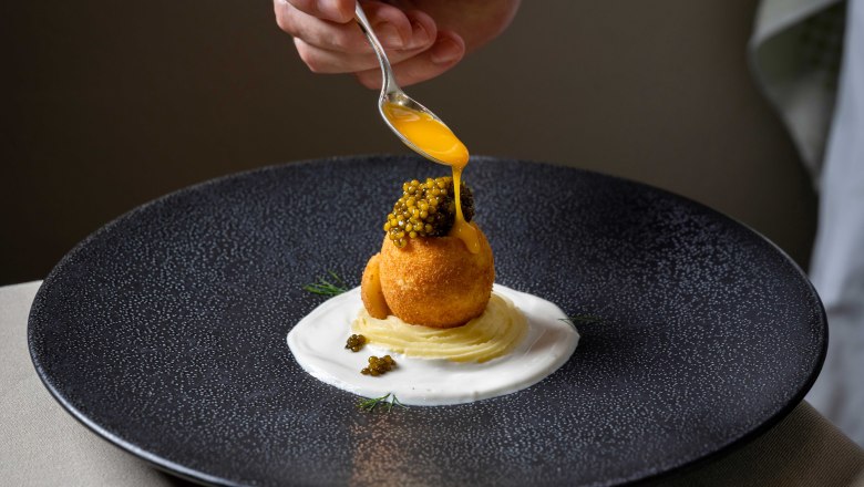 Uk&aacute;žka jedla v Landhaus Bacher, &copy; Guenter Standl