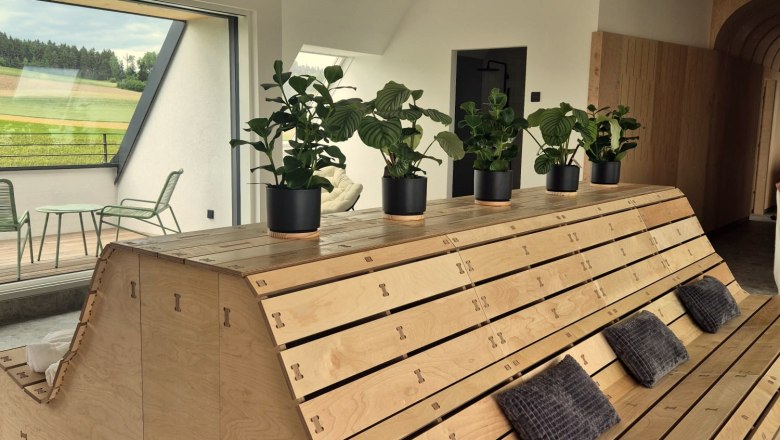 Ležadlo na streche k&uacute;peľov, &copy; korngut