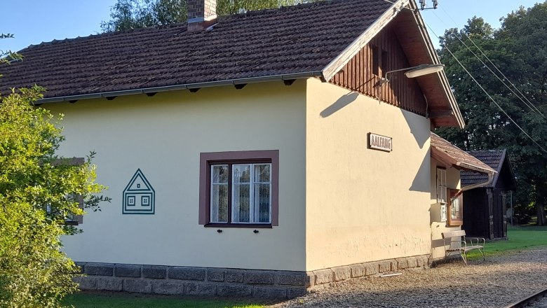 Aalfang station - station of the narrow-gauge railroad, &copy; Ferienhaus Leopold
