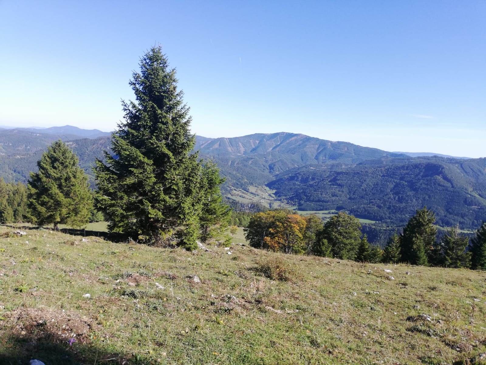 Pohľad na horskú krajinu