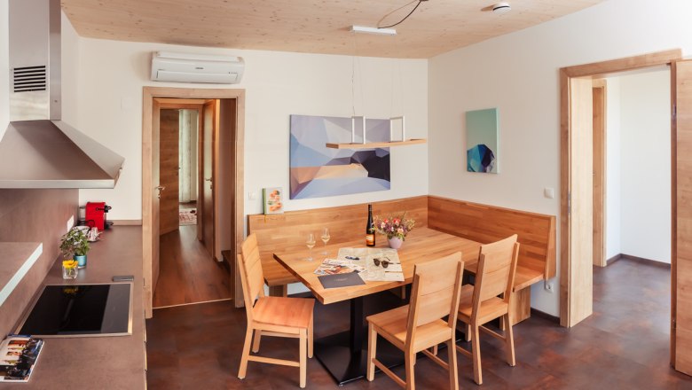 Küche/Essbereich im Chalet, © Der Ideenladen