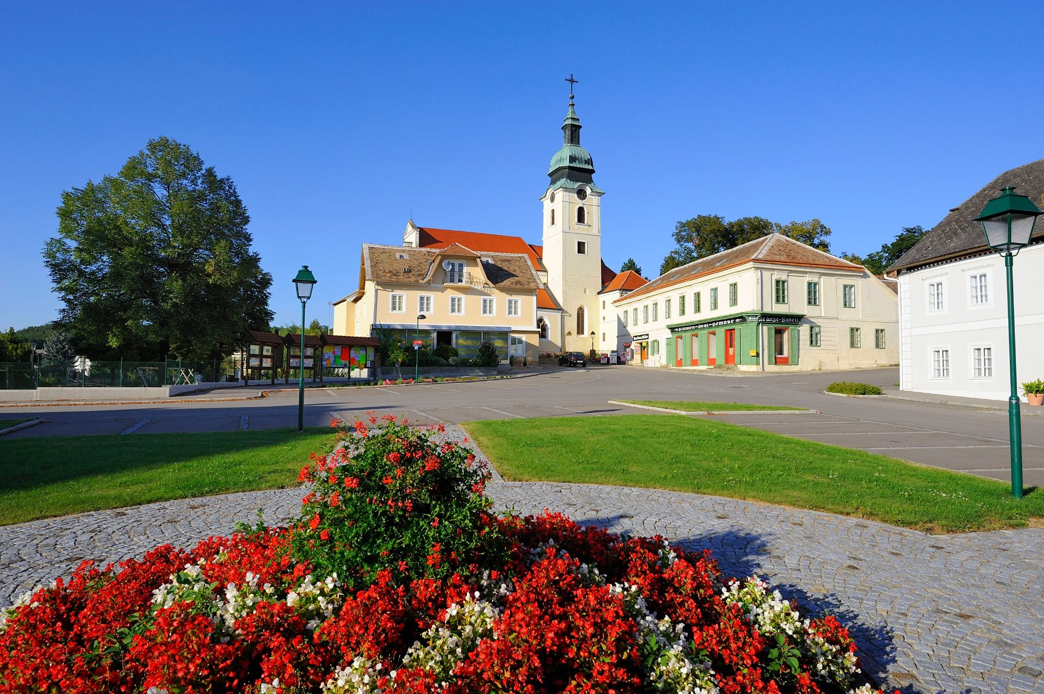 Hlavné námestie v Sitzendorfe