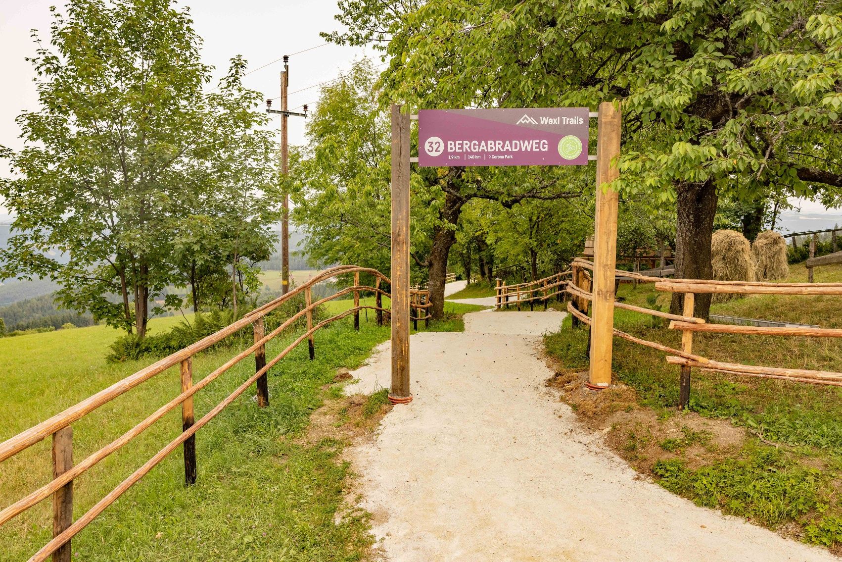 Zjazdová cyklotrasa pri Wexl Trails #32
