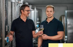 Franz and Florian Hofst&ouml;tter, &copy; Winzerhof Hofst&ouml;tter