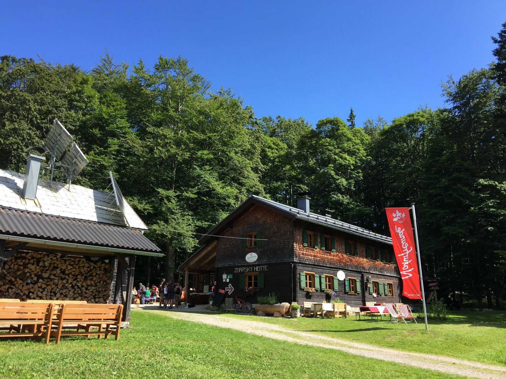 Ždiarska chata na Traisenbergu