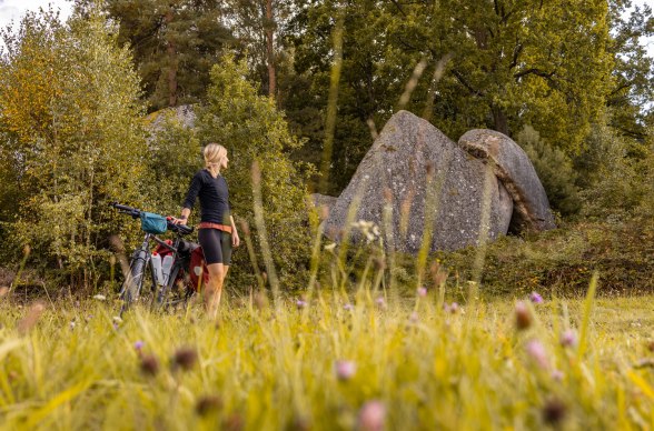 Krátky oddych v prírodnom parku Blockheide, © Franziska Consolati