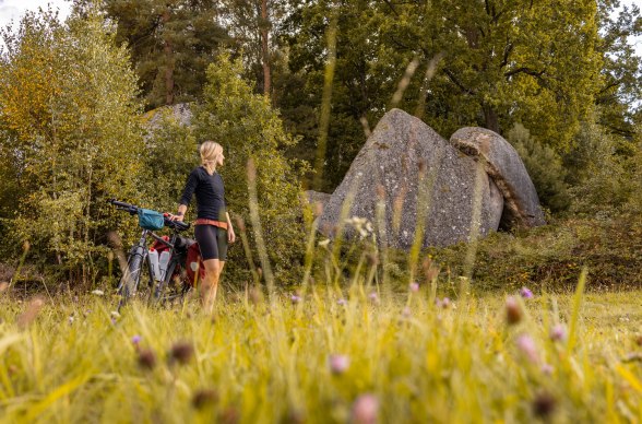 Krátky oddych v prírodnom parku Blockheide, © Franziska Consolati