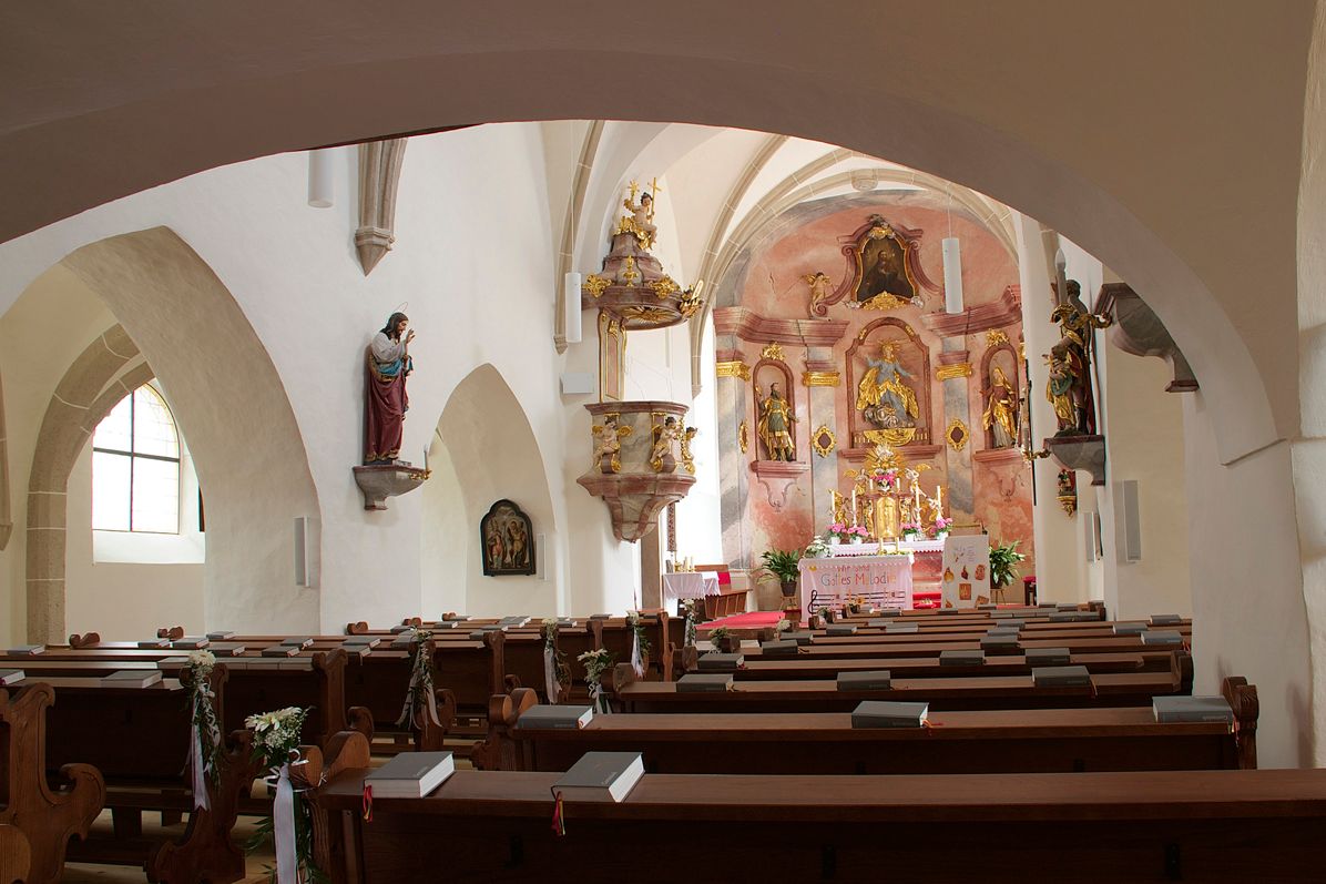 Farský kostol Mariae Himmelfahrt Aggsbach Markt 