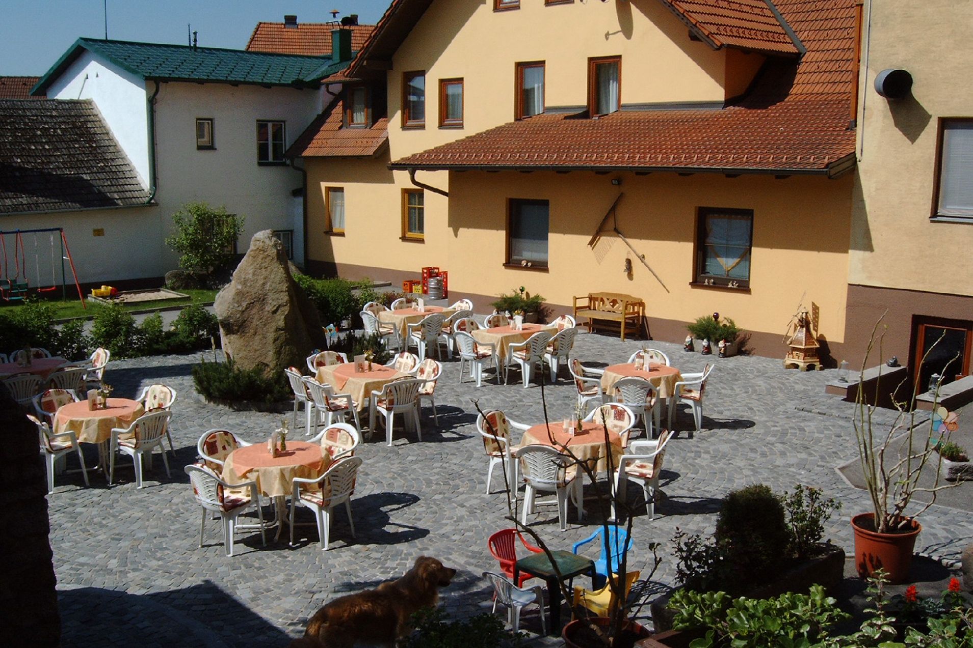 Záhrada pre hostí