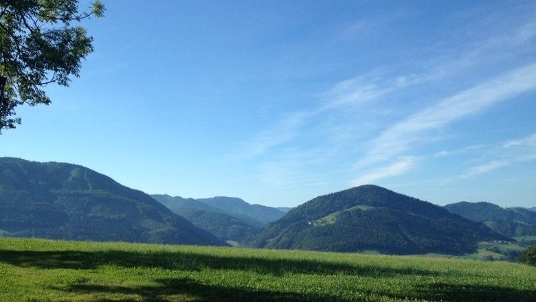Hubberg Ybbsitz panoramatický vysokohorský chodník