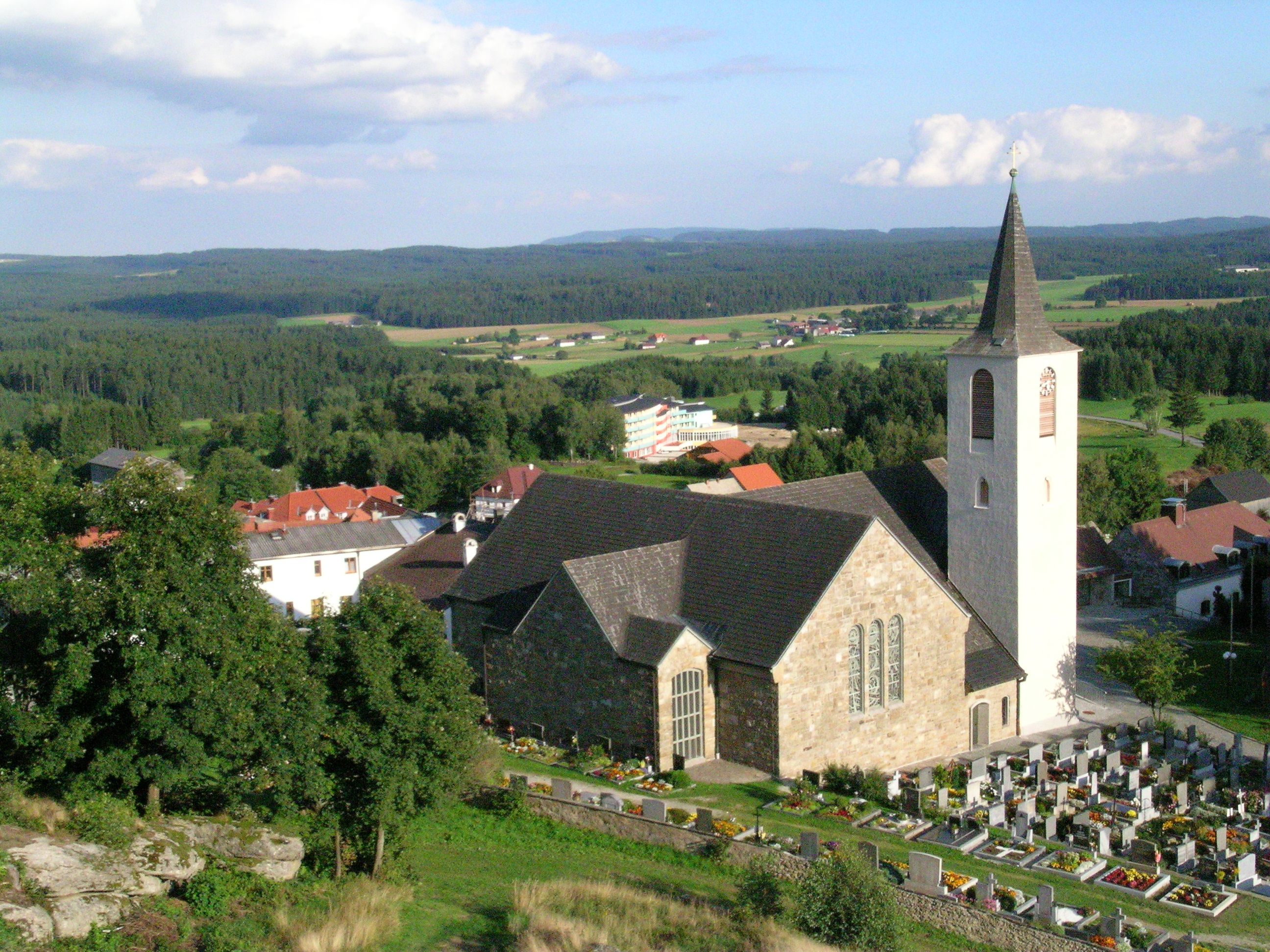 Farský kostol Bad Traunstein