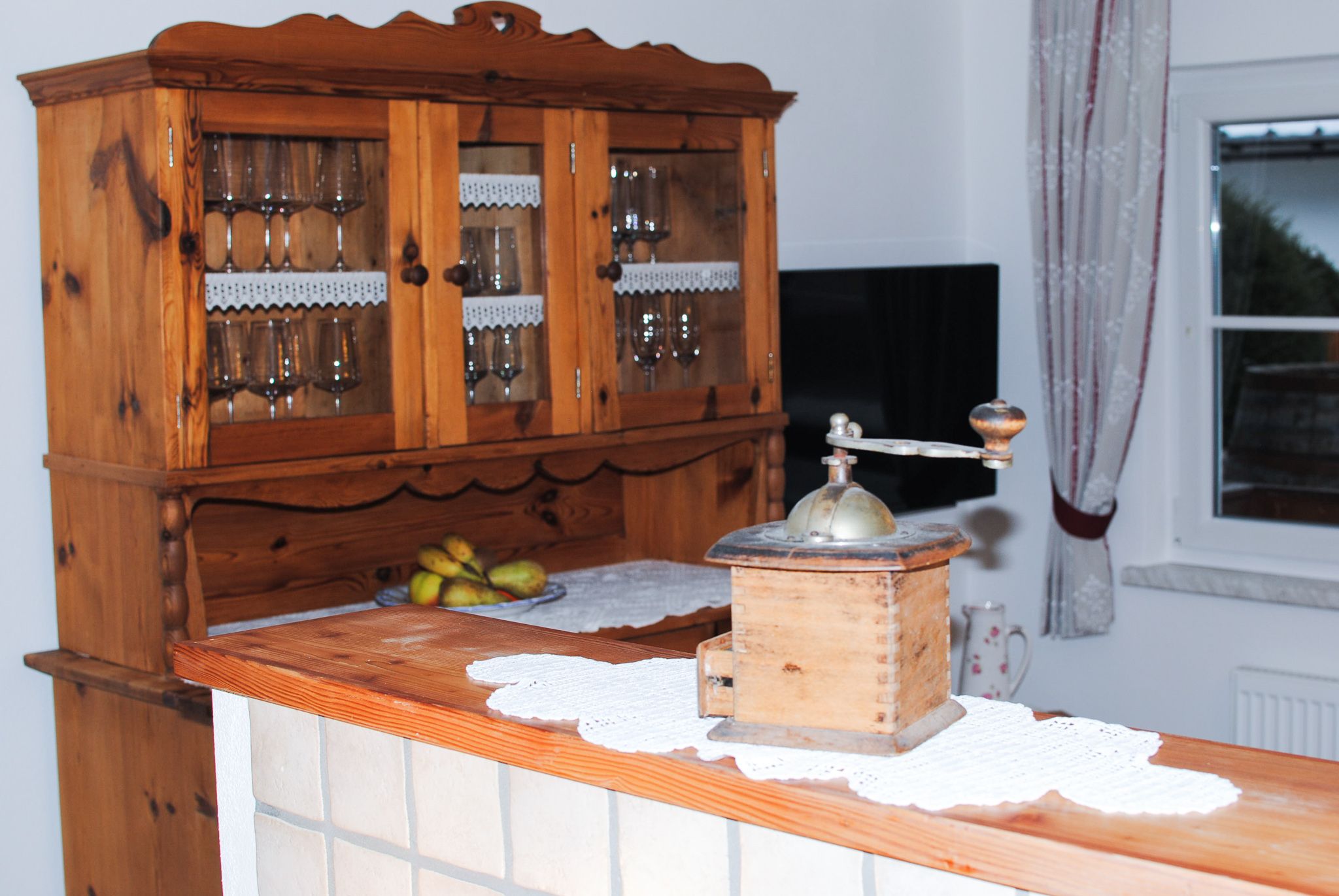 Dovolenkový dom Eva Deufl - Apartmán Gamsblick - Kuchyňa/obývacia izba