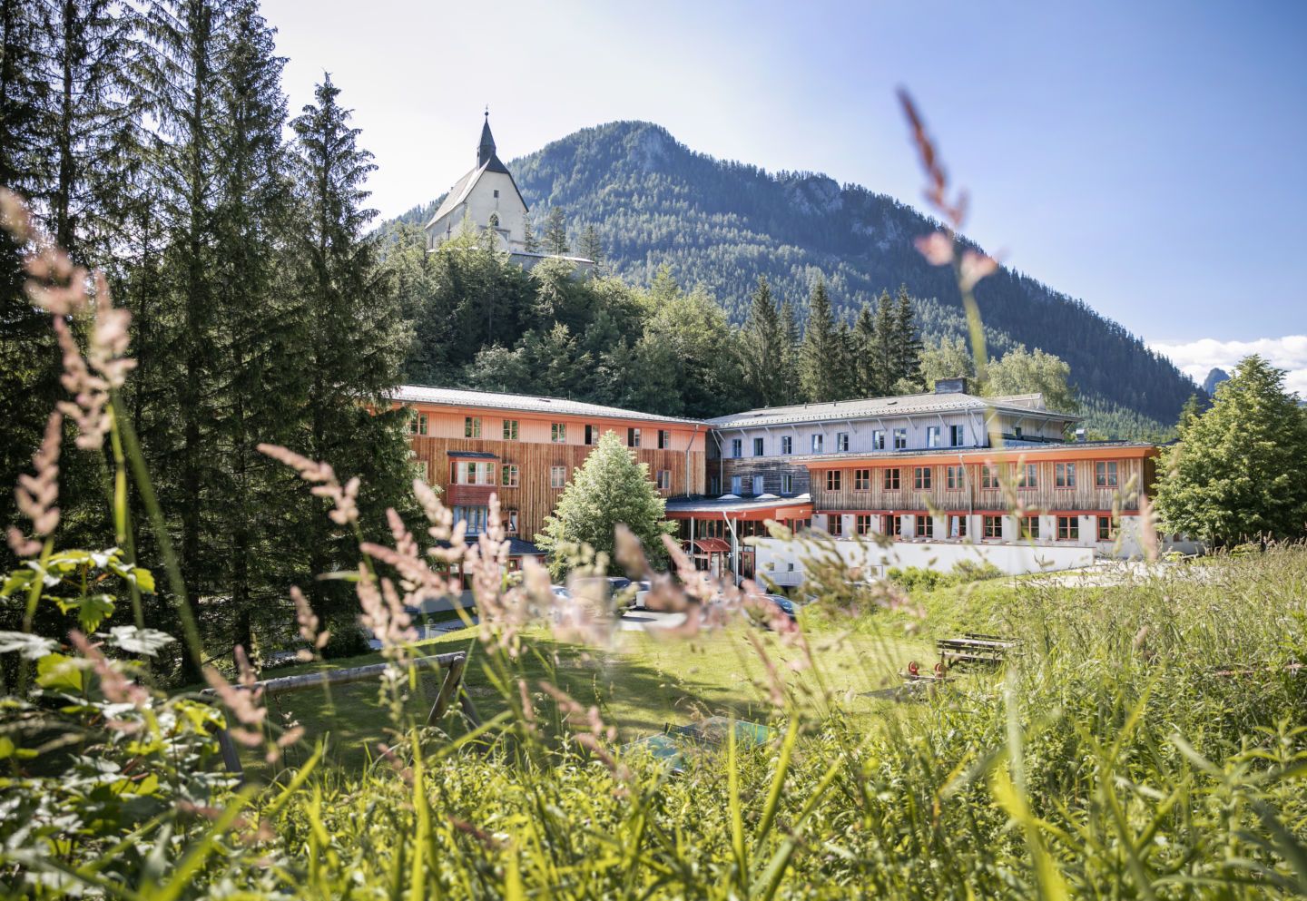 Pohľad na exteriér hotela JUFA am Sigmundsberg