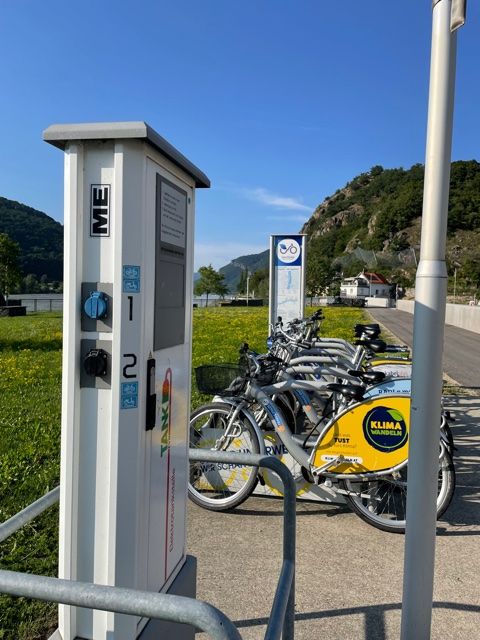 Nabíjacia stanica pre e-bicykle