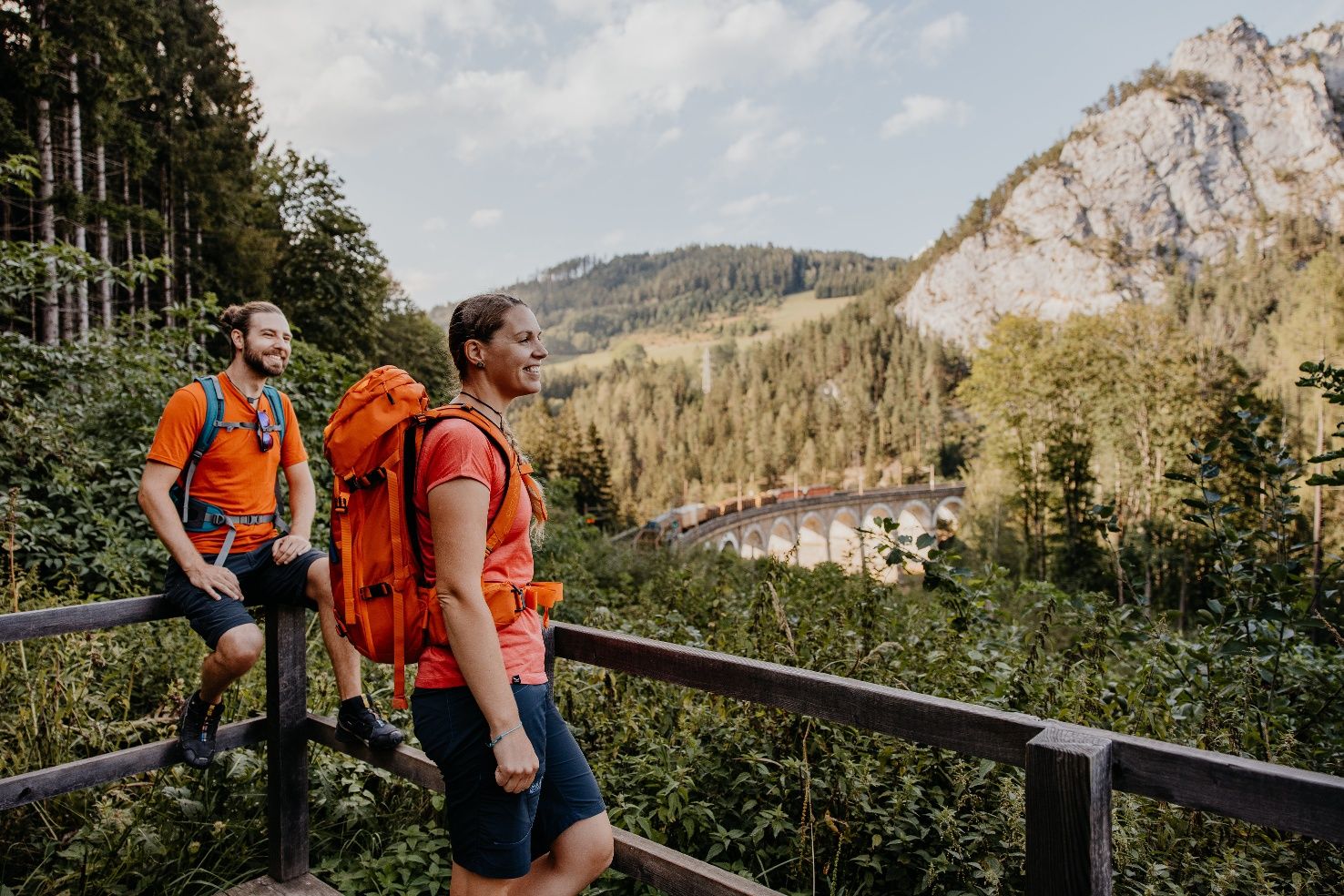 Pešia turistika pozdĺž Semmerinskej železnice