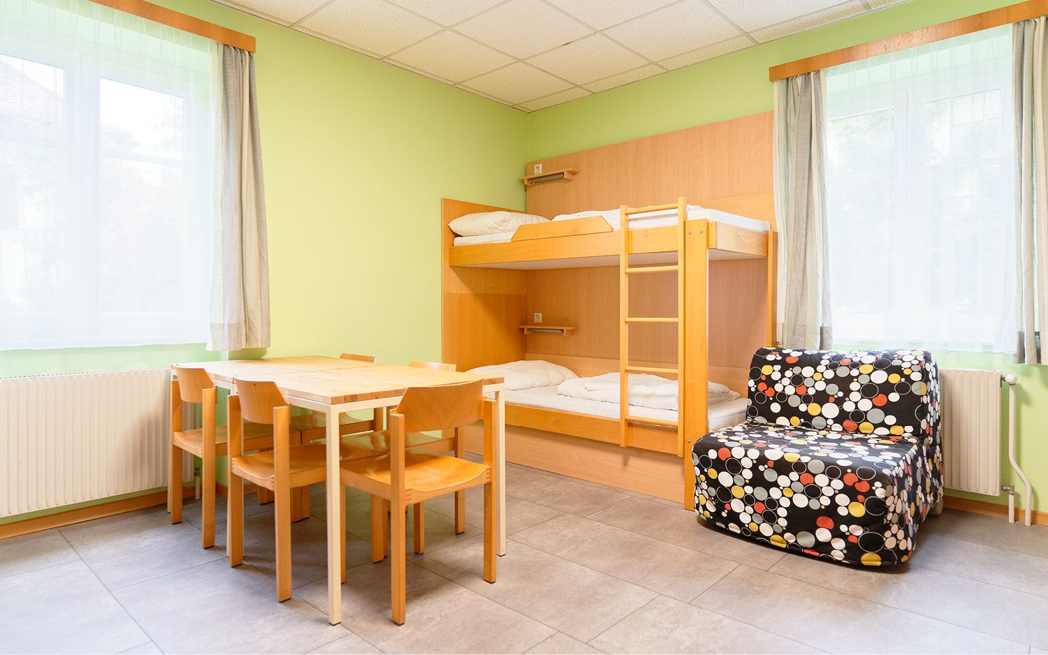 Príklady izieb Krems Youth Hostel