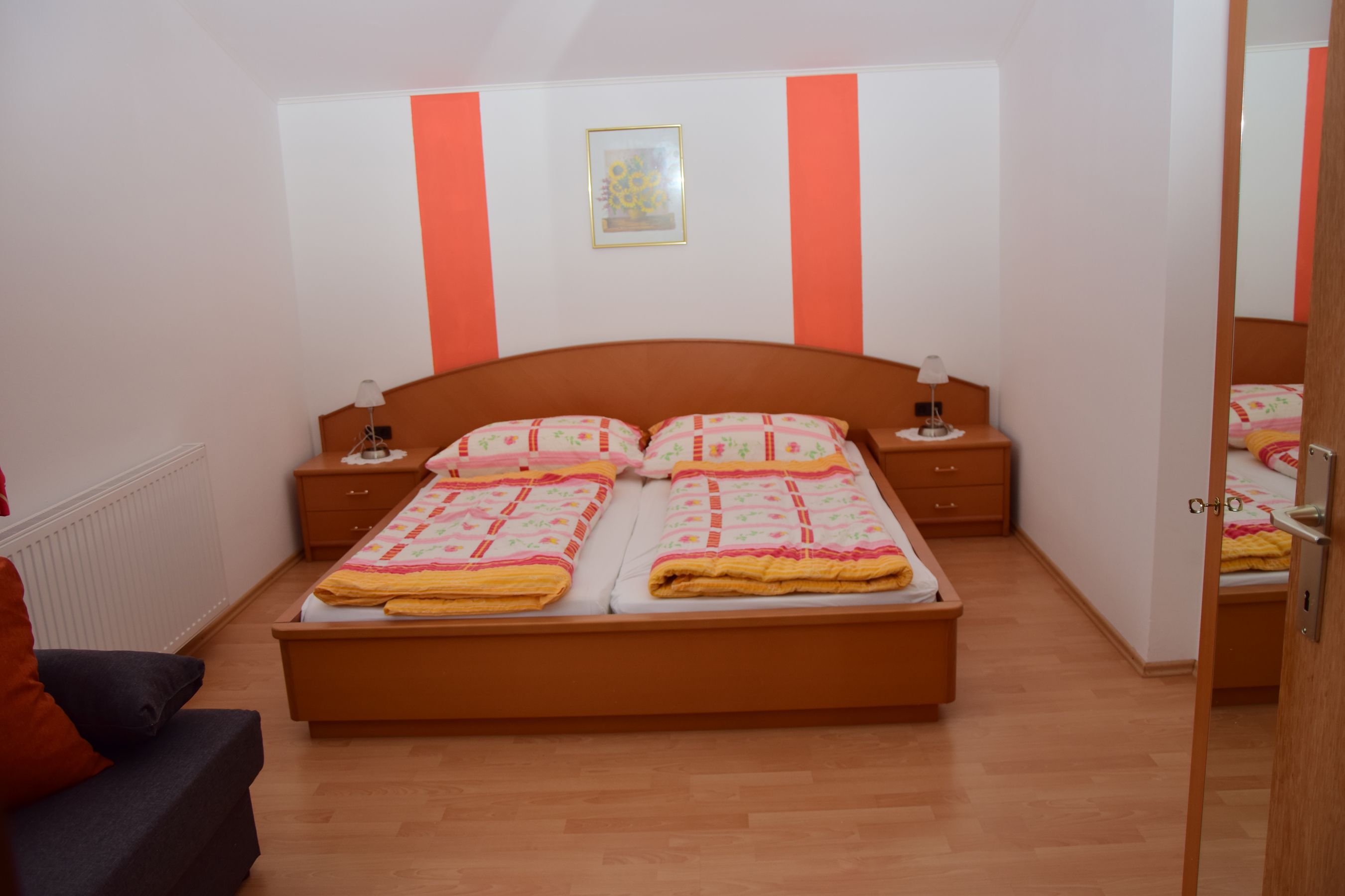 Apartmán Waldblick_Spálňa