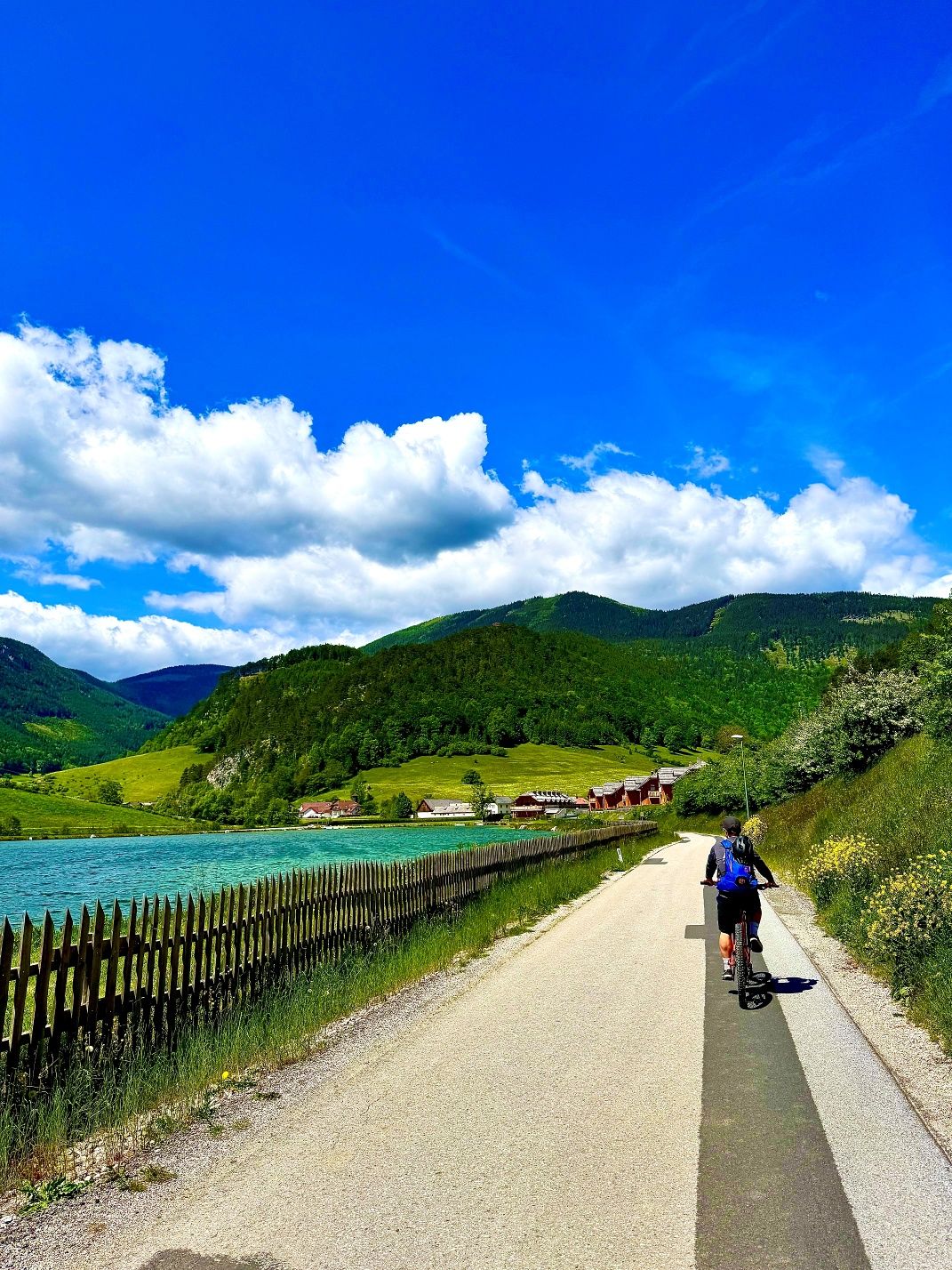 MTB trasa Schneeberg v Marias Land-See