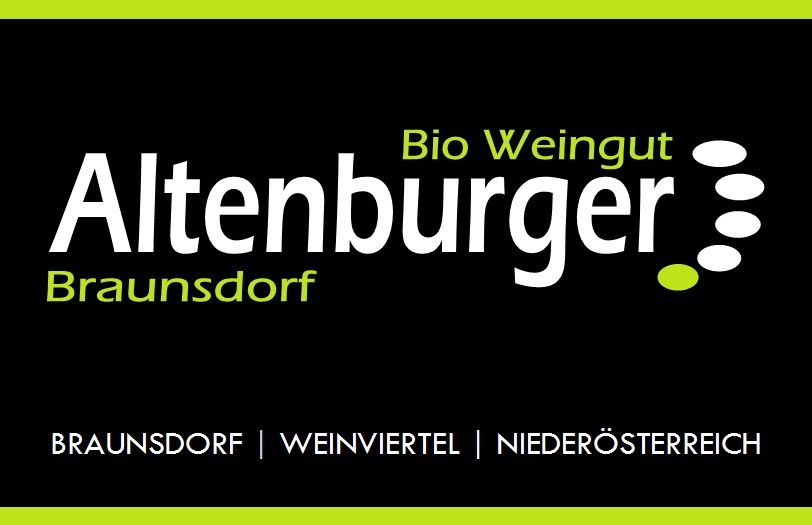 Logo ekologického vinárstva Altenburger z Braunsdorfu, Weinviertel, Dolné Rakúsko.