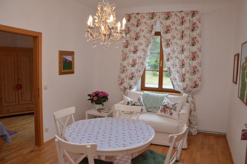 Apartmán so skleneným nádvorím
