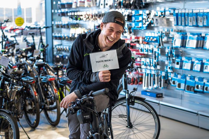 Výučba na e-bicykli